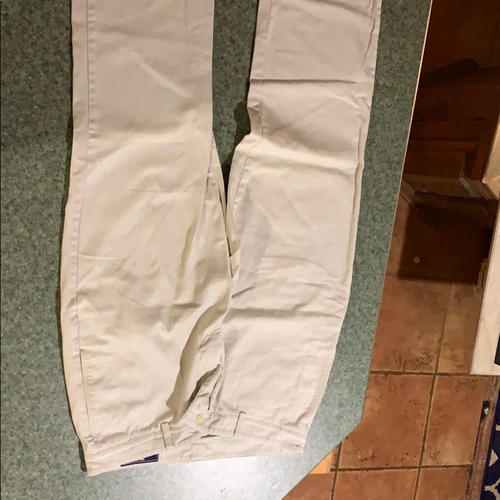 Light Tan Vineyard Vines Pants 35x32